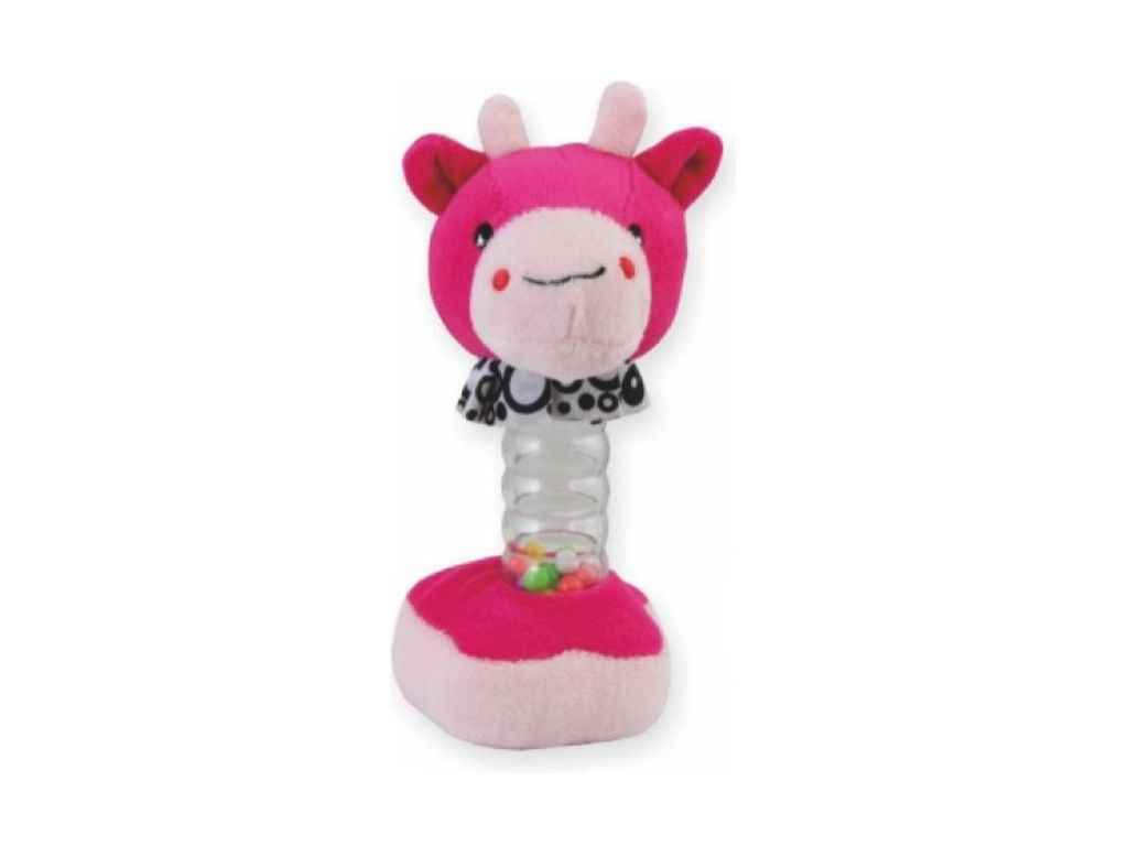 Подвеска плюшевая музыкальная YF-1069 G Жирафик, pink, розовый ТМ BABY MIX Подвеска плюшевая музыкальная YF-1069 G Жирафик, pink, розовый ТМ BABY MIX