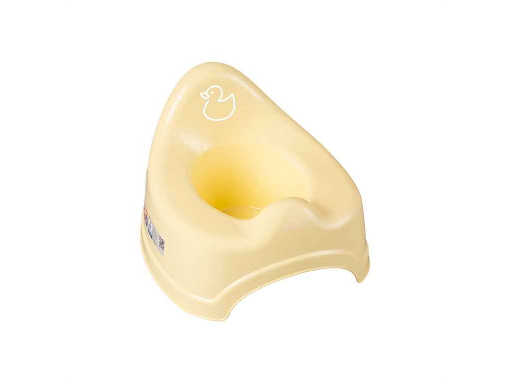Горщик дитячий жовтий Качечка без музики (DK-091-132, yellow) ТМ TEGA Горщик дитячий жовтий Качечка без музики (DK-091-132, yellow) ТМ TEGA