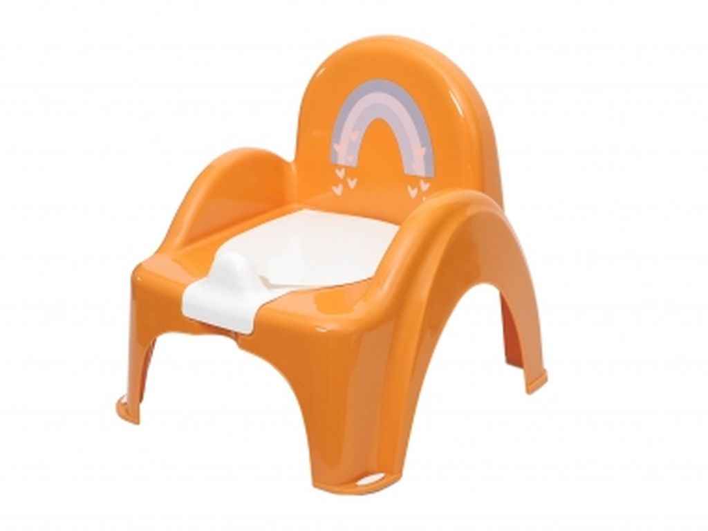 Горщик детский кресло оранжевый Метео без музыки (ME-007-166, mustard) ТМ TEGA Горщик детский кресло оранжевый Метео без музыки (ME-007-166, mustard) ТМ TEGA