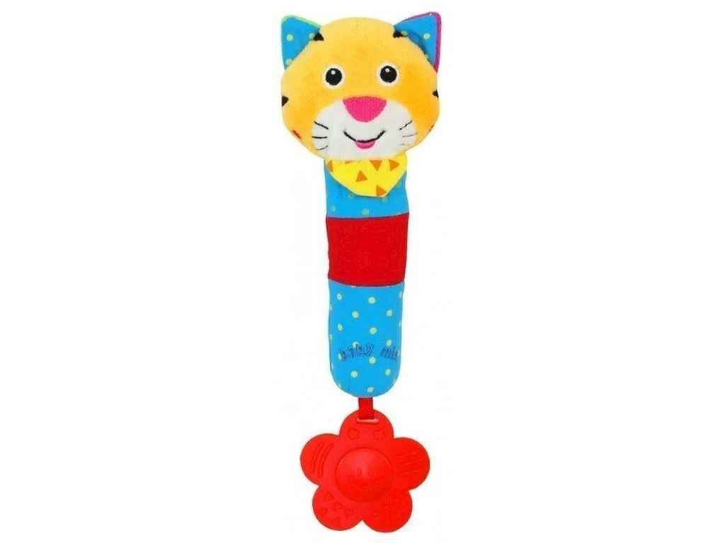 Игрушка для руки плюшевая TE-8377B-26T Котик ТМ BABY MIX Игрушка для руки плюшевая TE-8377B-26T Котик ТМ BABY MIX