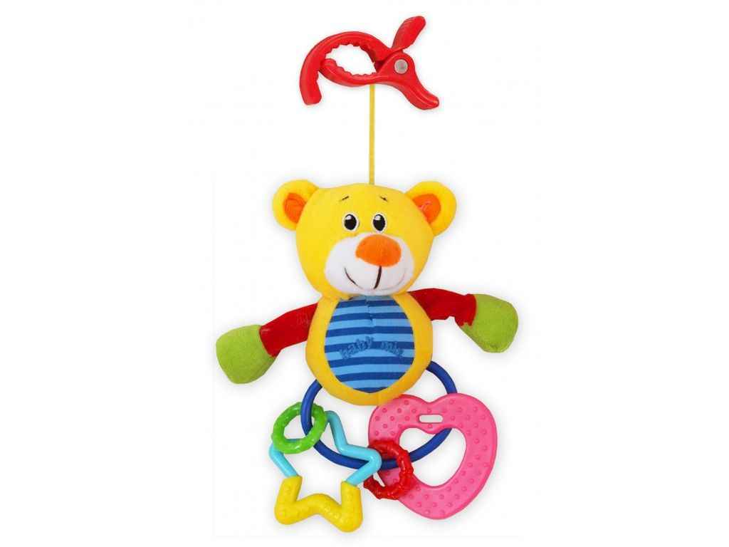 Подвеска плюшевая TE-9687B Медвежонок ТМ BABY MIX Подвеска плюшевая TE-9687B Медвежонок ТМ BABY MIX