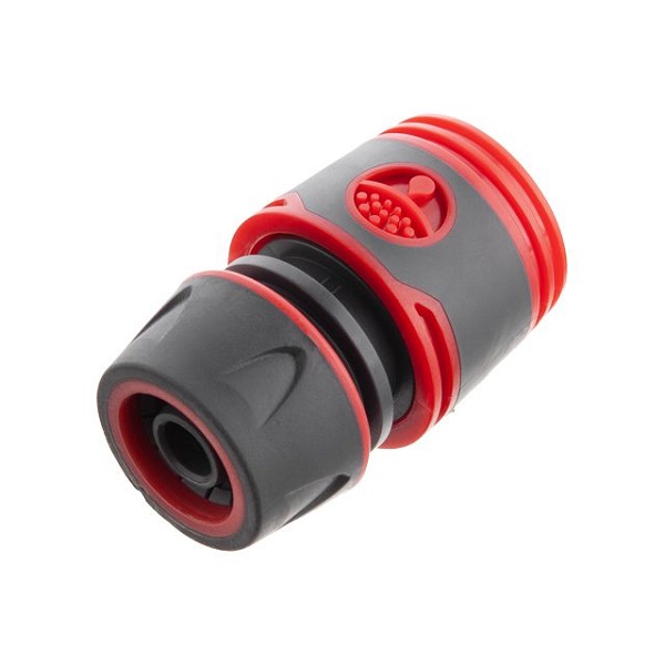 Конектор 1/2 для шлангу 1/2 INTERTOOL чорний Конектор 1/2 для шлангу 1/2 INTERTOOL чорний