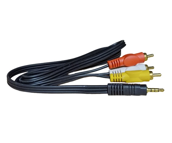Шнур 3RCA (тюльпан) Jack для Т2 1.2 м Шнур 3RCA (тюльпан) Jack для Т2 1.2 м