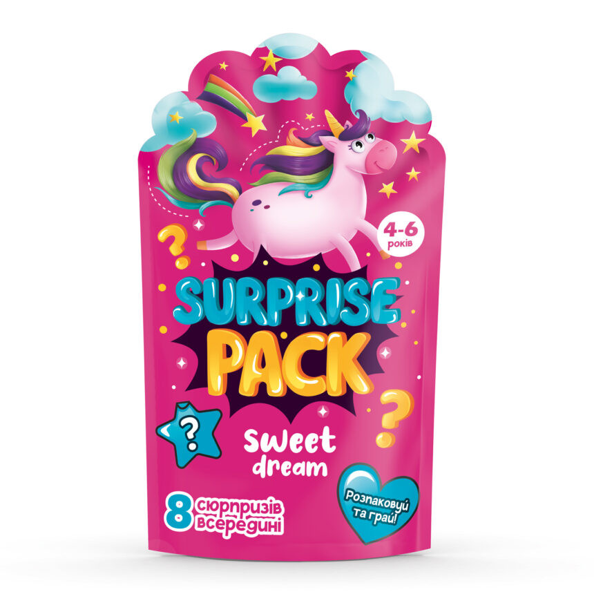 Набор сюрпризов Surprise pack "Sweet dreams" Vladi Toys VT8080-02 Укр Набор сюрпризов Surprise pack "Sweet dreams" Vladi Toys VT8080-02 Укр