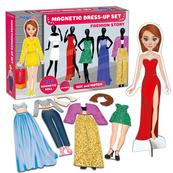 Настольная магнитная игра "Fashion story" ML4032-08 EN магнитная кукла, 27 магнитов. Изображение №2