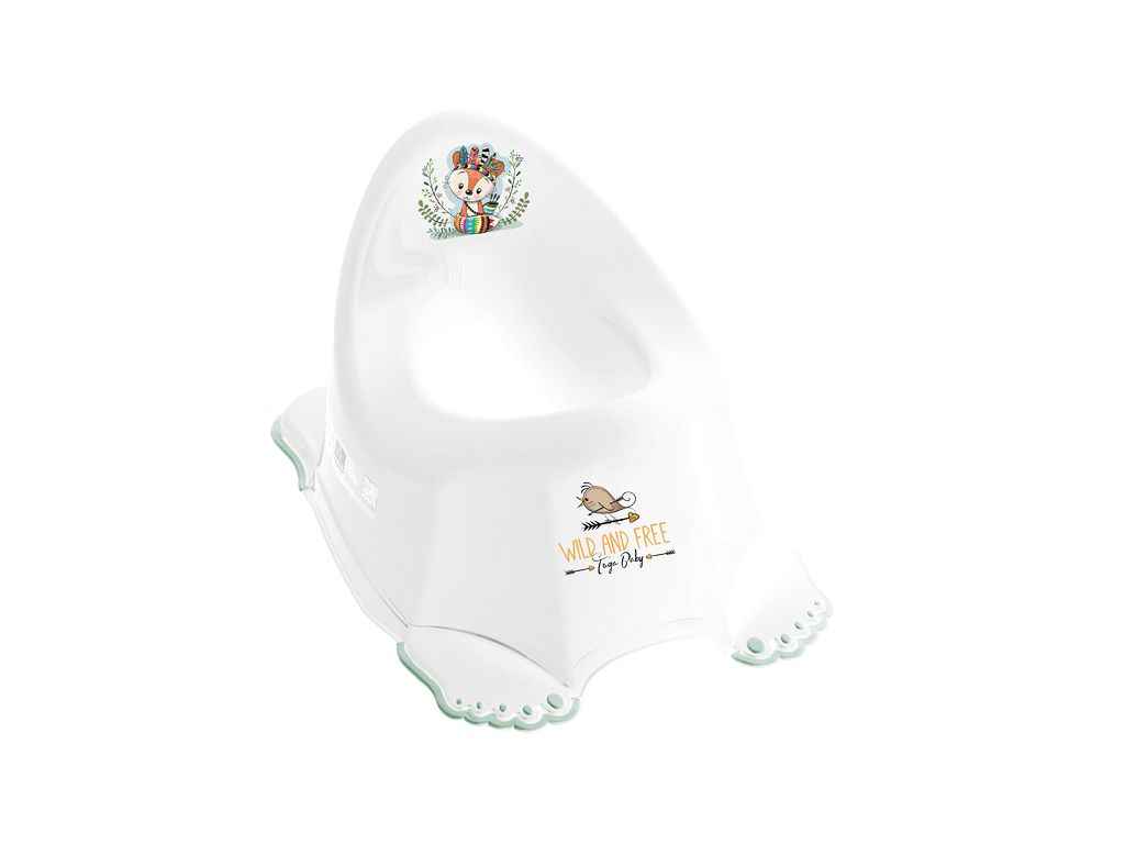 Горщик дитячий білий/зелений Дикий Захід (DZ-001-103 Fox, white/green) ТМ TEGA Горщик дитячий білий/зелений Дикий Захід (DZ-001-103 Fox, white/green) ТМ TEGA