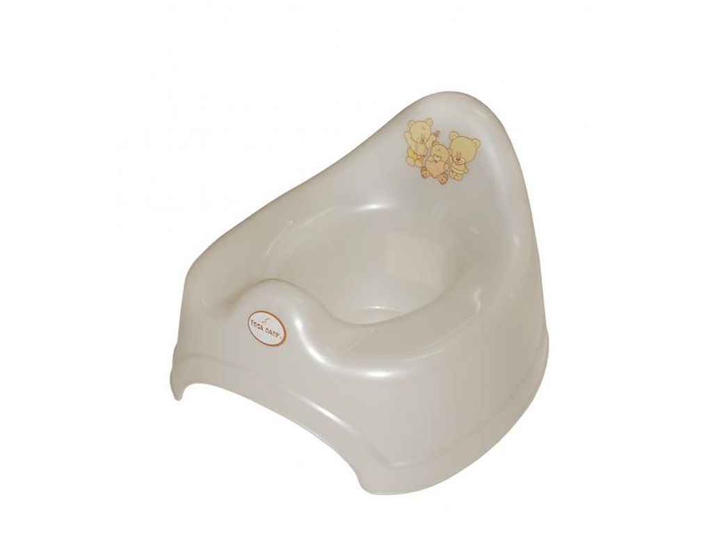 Горщик дитячий бежевий Ведмедик музичний (PO-038-119, beige) ТМ TEGA Горщик дитячий бежевий Ведмедик музичний (PO-038-119, beige) ТМ TEGA