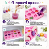Набор для изготовления мыла ручной работы Глицериновый SBM-002. Изображение №4 Набор для изготовления мыла ручной работы Глицериновый SBM-002. Изображение №4