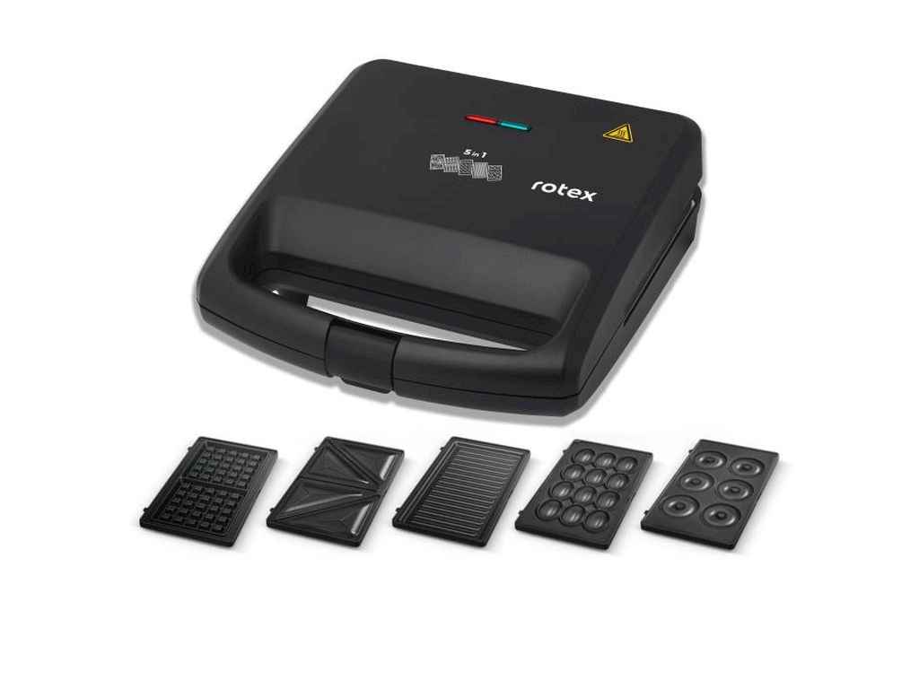 Бутербродниця 800Вт RSM225-B ТМ ROTEX Бутербродниця 800Вт RSM225-B ТМ ROTEX