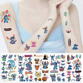 Набір тимчасових тату «Ліло та Стіч №2» lilo-stich-tattoo-2-1, 10 штук, розмір 12 х 7 см. Зображення №2 Набір тимчасових тату «Ліло та Стіч №2» lilo-stich-tattoo-2-1, 10 штук, розмір 12 х 7 см. Зображення №2