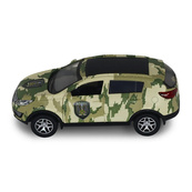 Автомодель серии "Шевроны Героев" Kia Sportage R "Дозор" TechnoDrive 250361MC масштаб 1:39. Изображение №3 Автомодель серии "Шевроны Героев" Kia Sportage R "Дозор" TechnoDrive 250361MC масштаб 1:39. Изображение №3