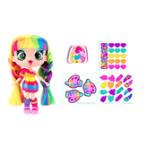 Игровой набор с куклой Дизайнерский магазин наклеек DECORA GIRLZ D1009 с аксессуарами. Изображение №3