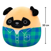 Мягкая игрушка Мопс Принц в рубашке Squishmallows SQCR06622, 30 см. Изображение №4