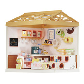 Конструктор-румбокс "Котокафе" Mini House 8007-MH, серии "Интерьер" 145 деталей. Изображение №2 Конструктор-румбокс "Котокафе" Mini House 8007-MH, серии "Интерьер" 145 деталей. Изображение №2