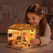 Конструктор-румбокс "Котокафе" Mini House 8007-MH, серии "Интерьер" 145 деталей. Изображение №7 Конструктор-румбокс "Котокафе" Mini House 8007-MH, серии "Интерьер" 145 деталей. Изображение №7