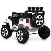 Детский электромобиль Джип M 6380EBLR-1(24V) до 30 кг, белый. Изображение №3