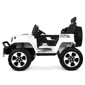 Детский электромобиль Джип M 6380EBLR-1(24V) до 30 кг, белый. Изображение №4