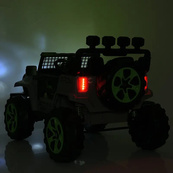 Дитячий електромобіль Джип M 6380EBLR-11(24V) до 30 кг, сірий. Зображення №11