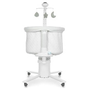 Приставная кроватка с функцией качания "DREAM ME" 1223 White, до 9 кг. Изображение №7 Приставная кроватка с функцией качания "DREAM ME" 1223 White, до 9 кг. Изображение №7