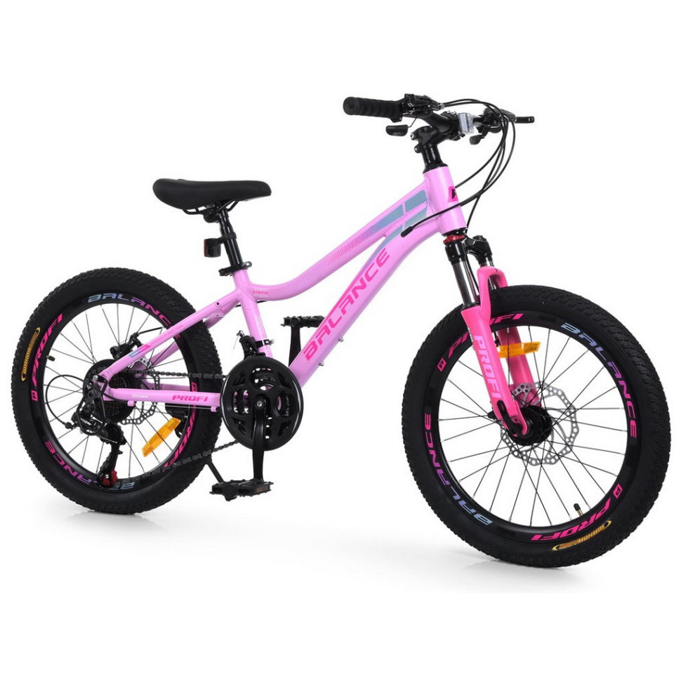 Велосипед детский "BALANCE" BL-2001, 20 дюймов, розовый Велосипед детский "BALANCE" BL-2001, 20 дюймов, розовый