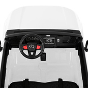 Дитячий електромобіль Джип M 6409EBLR-1 до 30 кг, білий. Зображення №6 Дитячий електромобіль Джип M 6409EBLR-1 до 30 кг, білий. Зображення №6