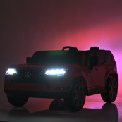 Дитячий електромобіль Джип M 6409EBLR-3 до 30 кг, червоний. Зображення №9