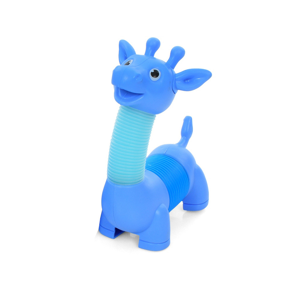 Детская игрушка-антистресс "Жирафик" SS-8024 (Blue-2) световые эффекты Детская игрушка-антистресс "Жирафик" SS-8024 (Blue-2) световые эффекты