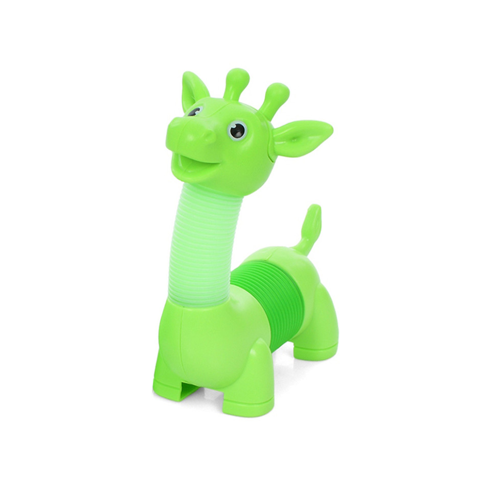 Детская игрушка-антистресс "Жирафик" SS-8024(Green-2) со световыми эффектами Детская игрушка-антистресс "Жирафик" SS-8024(Green-2) со световыми эффектами