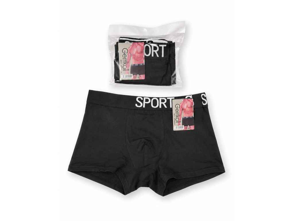 Боксеры Y1572 черный 1шт р.3XL ТМ Sport Боксеры Y1572 черный 1шт р.3XL ТМ Sport