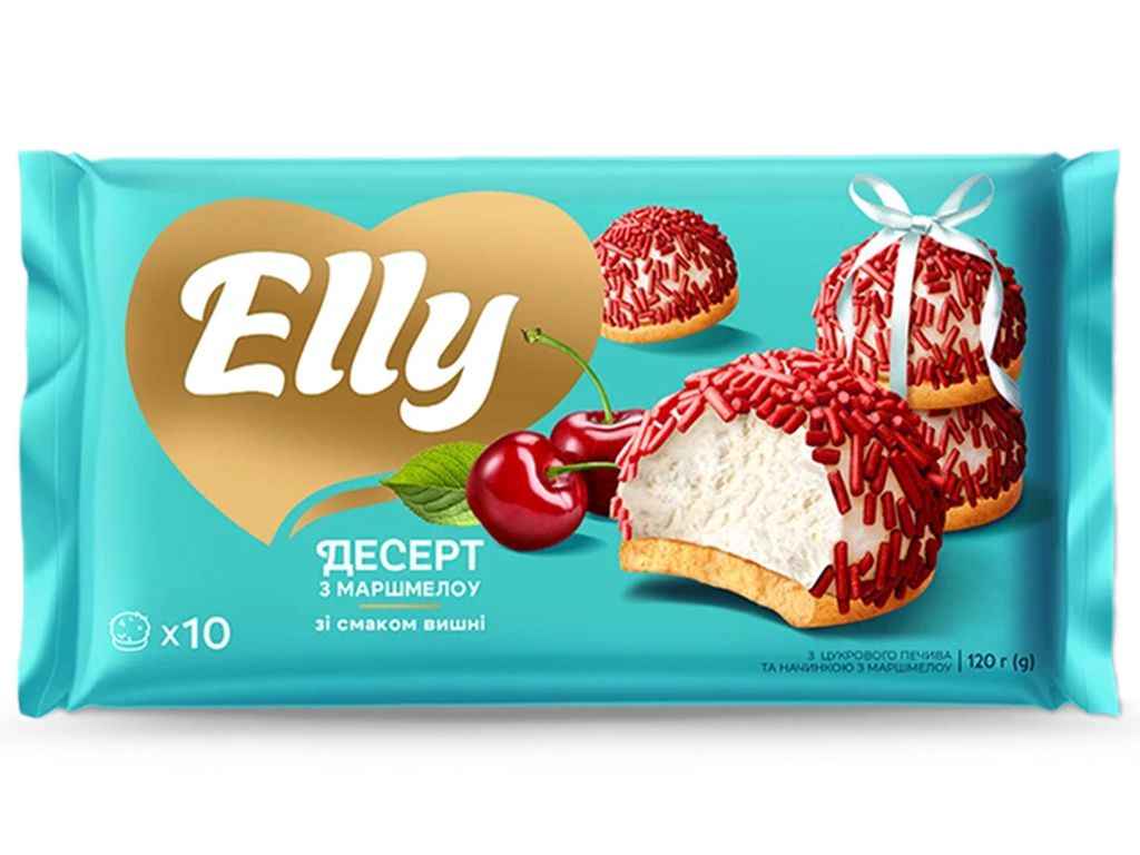 Десерт 120г зі смаком Вишні (21шт) ТМELLY Десерт 120г зі смаком Вишні (21шт) ТМELLY