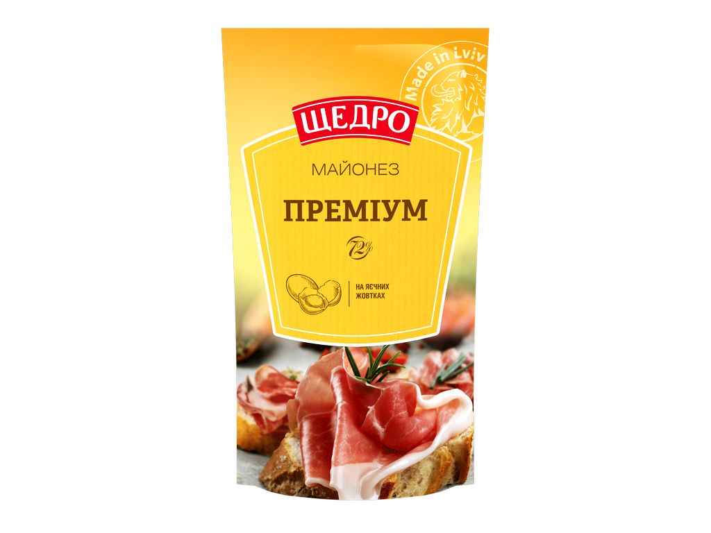Майонез Преміум 150г 72% д/п ТМЩЕДРО Майонез Преміум 150г 72% д/п ТМЩЕДРО