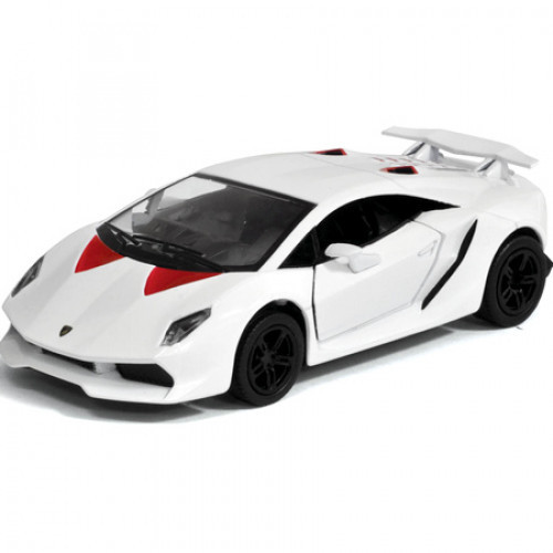 Модель легковая KT5359W LAMBORGHINI SESTO ELEMENTO Белый Модель легковая KT5359W LAMBORGHINI SESTO ELEMENTO Белый