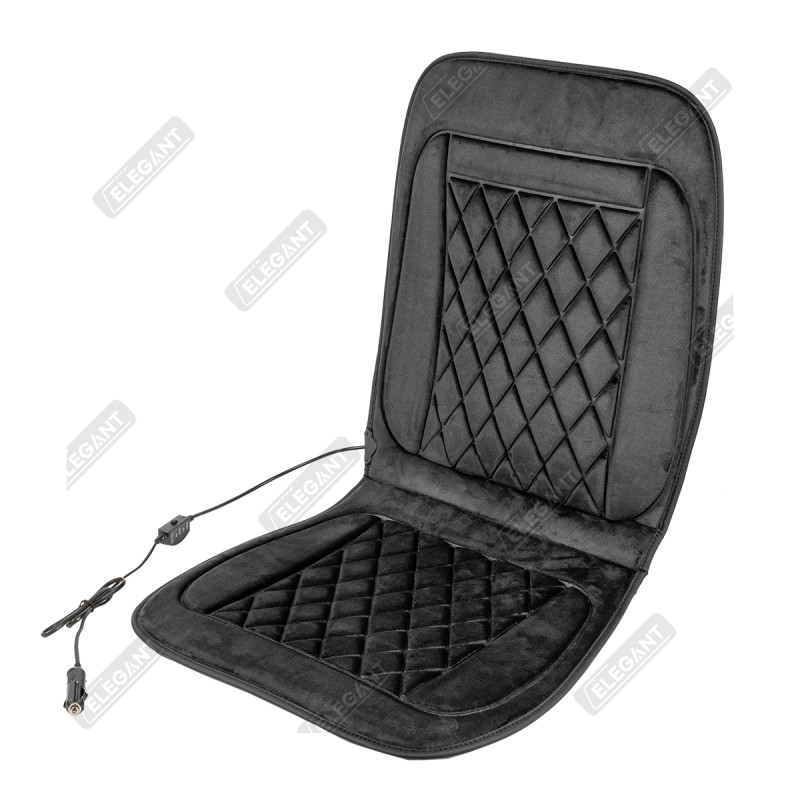 Накидка сид. подогрев черная Алькантара 12V 35/45W размер: 105*50см "Elegant"(100 645) (10шт/ящ) Накидка сид. подогрев черная Алькантара 12V 35/45W размер: 105*50см "Elegant"(100 645) (10шт/ящ)