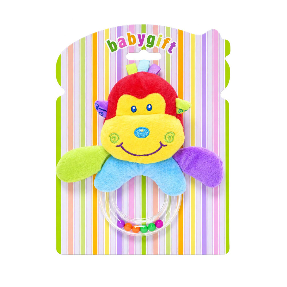 Брязкальце м'яке Bambi C20561 Тварини Мавпа Брязкальце м'яке Bambi C20561 Тварини Мавпа