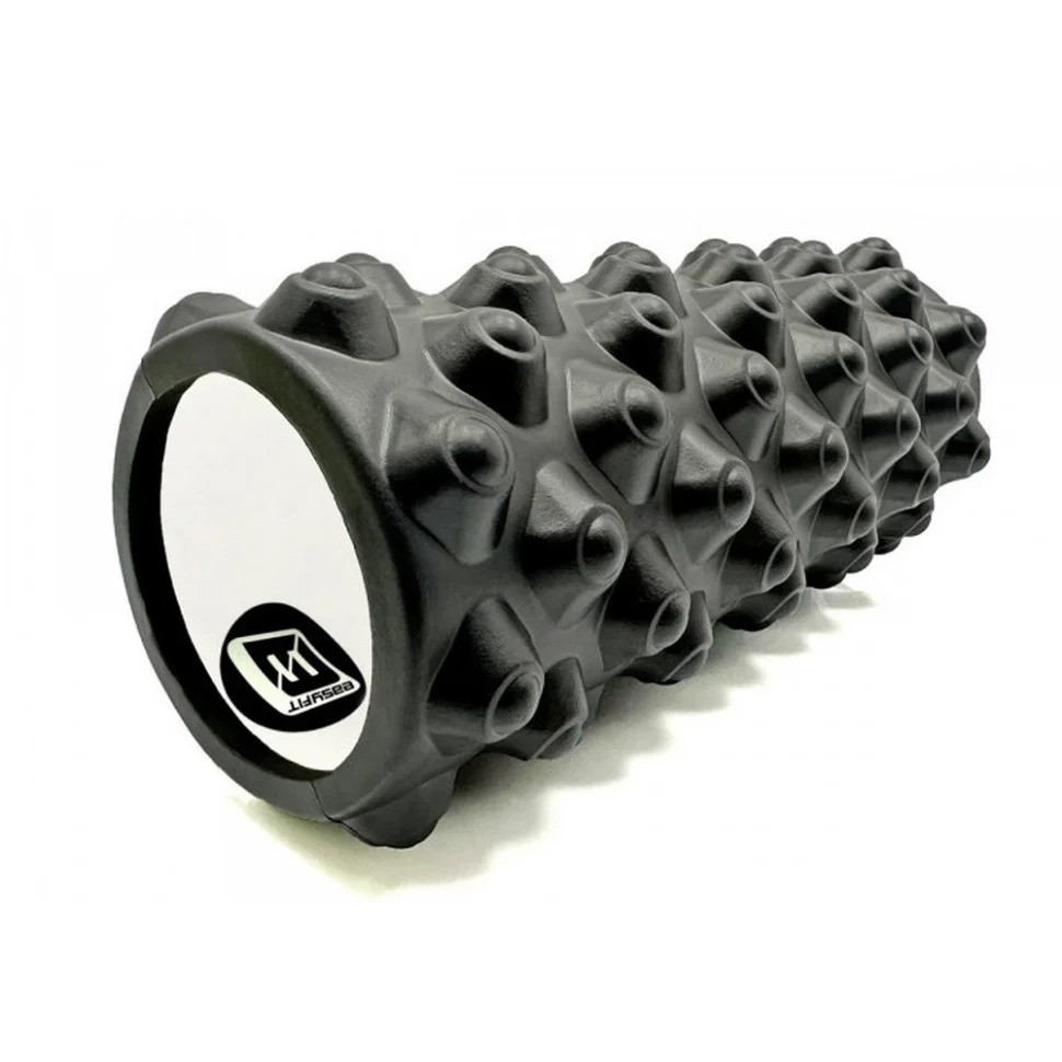 Масажний ролик Grid Roller Extreme EF-2023-BK 33 см, Чорний Масажний ролик Grid Roller Extreme EF-2023-BK 33 см, Чорний