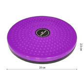 Диск здоров'я Waist Twisting EF-1426-V, фіолетовий. Зображення №2 Диск здоров'я Waist Twisting EF-1426-V, фіолетовий. Зображення №2
