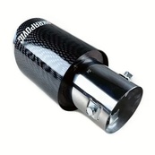 Насадка глушника Ø 63*89мм L-180мм карбонова/пряма Akrapovic М 89185 ZB. Зображення №2
