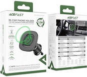 Автодержатель с беспроводной зарядкой ACEFAST "D46" Black 15W. Изображение №4