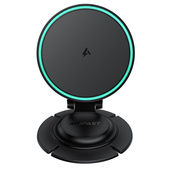 Автодержатель с беспроводной зарядкой ACEFAST "D65" Black 15W. Изображение №3