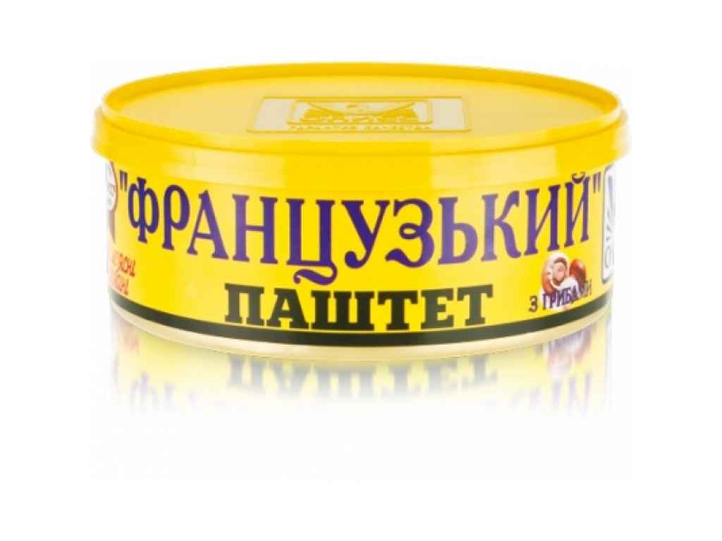 Паштет Французький з грибами (ключ) 240г ТМОНИСС Паштет Французький з грибами (ключ) 240г ТМОНИСС