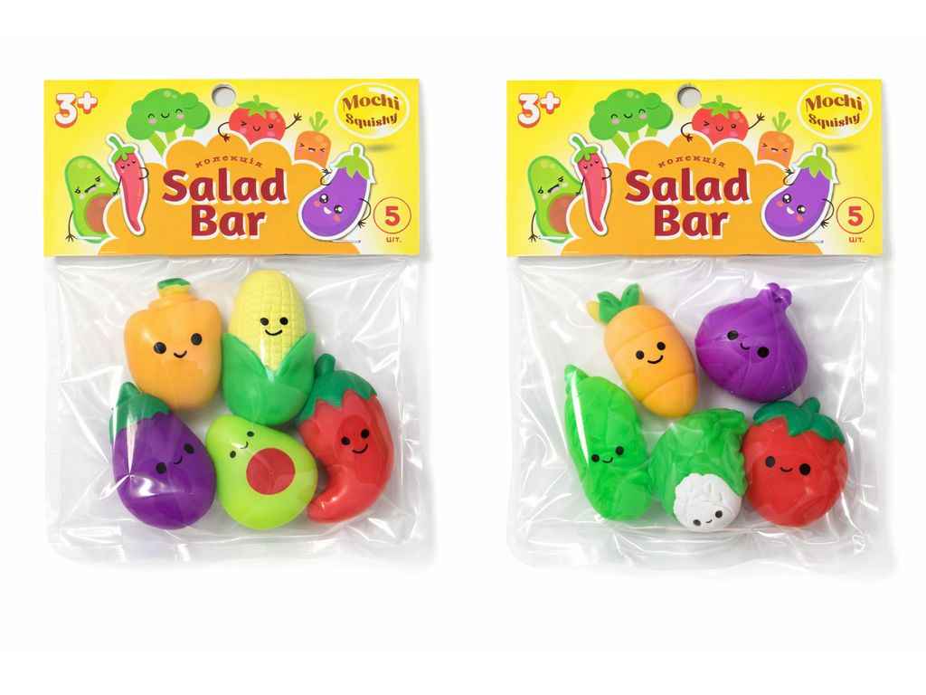 Сквиш коллекционный в наборе mochi squishy Salad bar T25008 ТМ MONSTERGUM Сквиш коллекционный в наборе mochi squishy Salad bar T25008 ТМ MONSTERGUM