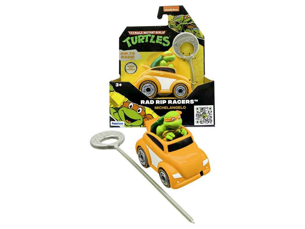 Черепашки-ниндзя классические Гонщик с лаунчером Микеланджело TMNT 71018 ТМ FUNRISE Черепашки-ниндзя классические Гонщик с лаунчером Микеланджело TMNT 71018 ТМ FUNRISE