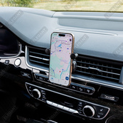Автодержатель для телефона ELEGANT 150 007 (шир. 58-92 мм) на воздуховод (50 шт/ящ). Изображение №2