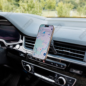 Автодержатель для телефона ELEGANT 150 009 (магнитный на воздуховод) совместимый с MagSafe (50шт/ящ). Изображение №2 Автодержатель для телефона ELEGANT 150 009 (магнитный на воздуховод) совместимый с MagSafe (50шт/ящ). Изображение №2