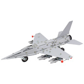 Дитячий металевий конструктор "Винищувач F16" 9598TXK 430 деталей. Зображення №4