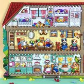 Деревянный пазл-вкладыш "Кошачий летний домик" (ПСД272) PSD272. Изображение №12 Деревянный пазл-вкладыш "Кошачий летний домик" (ПСД272) PSD272. Изображение №12