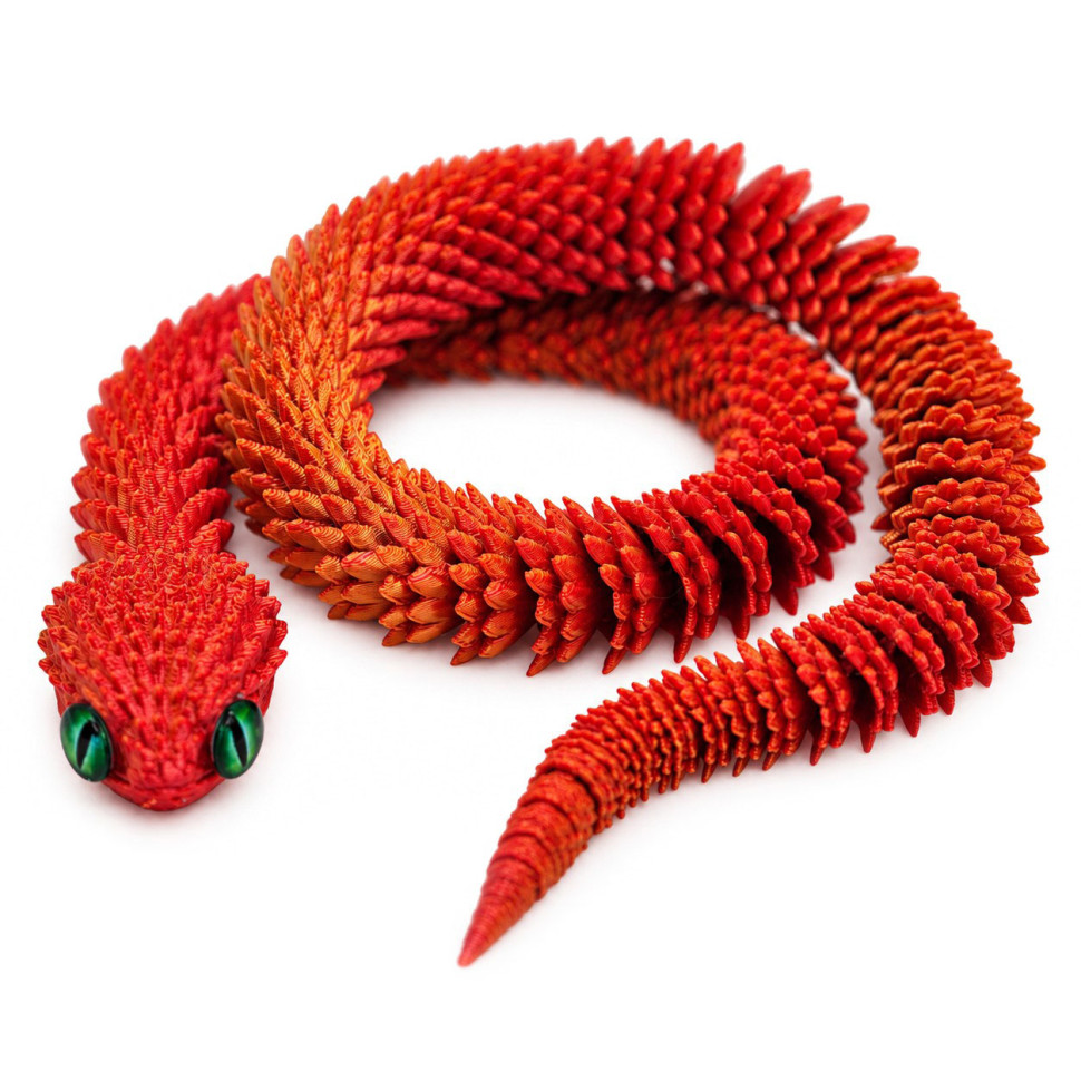 Детская игрушка-антистресс Змея SN3-4, 3D-печать, 60 см Детская игрушка-антистресс Змея SN3-4, 3D-печать, 60 см