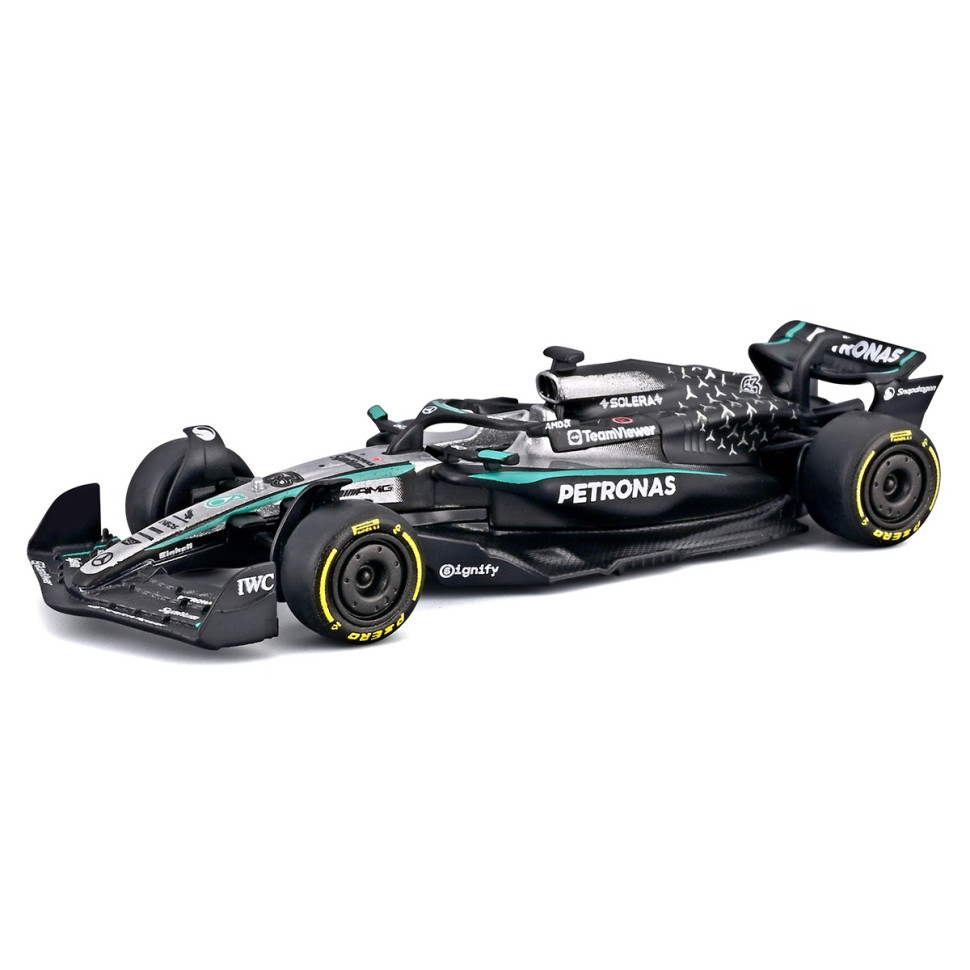 Коллекционная автомодель "Mercedes-AMG F1 W16 (2025)" 18-58002, 1:64 масштаб Коллекционная автомодель "Mercedes-AMG F1 W16 (2025)" 18-58002, 1:64 масштаб