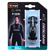 Коллекционная автомодель "Mercedes-AMG F1 W16 (2025)" 18-58002, 1:64 масштаб. Изображение №4 Коллекционная автомодель "Mercedes-AMG F1 W16 (2025)" 18-58002, 1:64 масштаб. Изображение №4