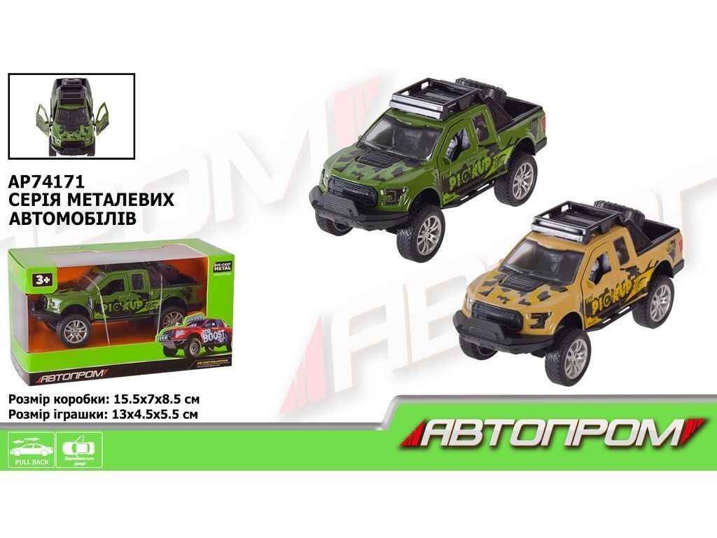 Машина метал арт.AP74171 2 кольори, відкр.двері 1:32 ТМ АВТОПРОМ Машина метал арт.AP74171 2 кольори, відкр.двері 1:32 ТМ АВТОПРОМ